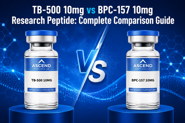 TB-500 10mg vs BPC-157 10mg Research Peptide: Complete Comparison Guide
