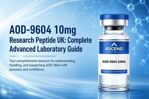 AOD-9604 10mg Research Peptide UK: Complete Advanced Laboratory Guide