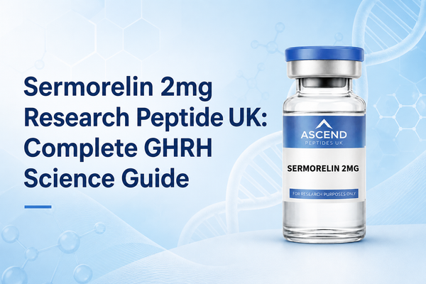 Sermorelin 2mg Research Peptide UK: Complete GHRH Science Guide