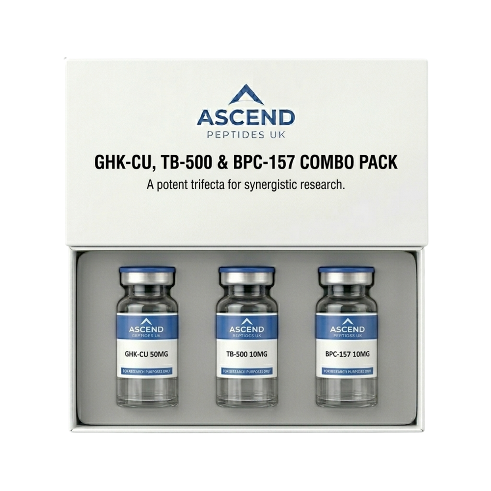 BPC-157 10mg + TB-500 10mg + GHK-CU 100mg