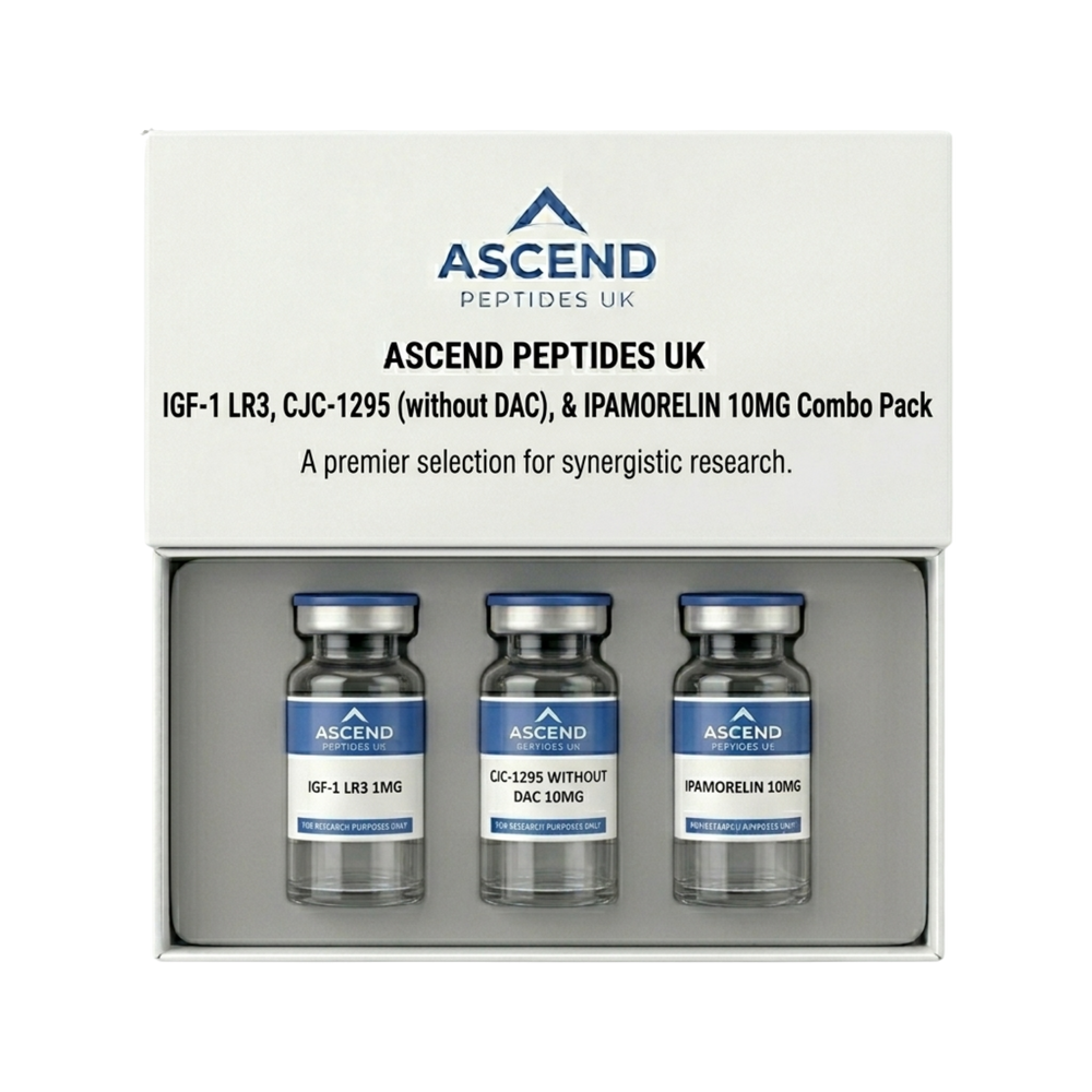 IGF-1 LR3 1mg + CJC-1295 (without DAC) 10mg +Ipamorelin 10mg