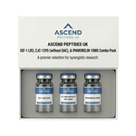 IGF-1 LR3 1mg + CJC-1295 (without DAC) 10mg +Ipamorelin 10mg